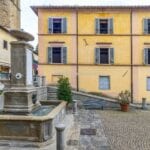 External view of Palazzo in Sansepolcro Tuscany Italy
