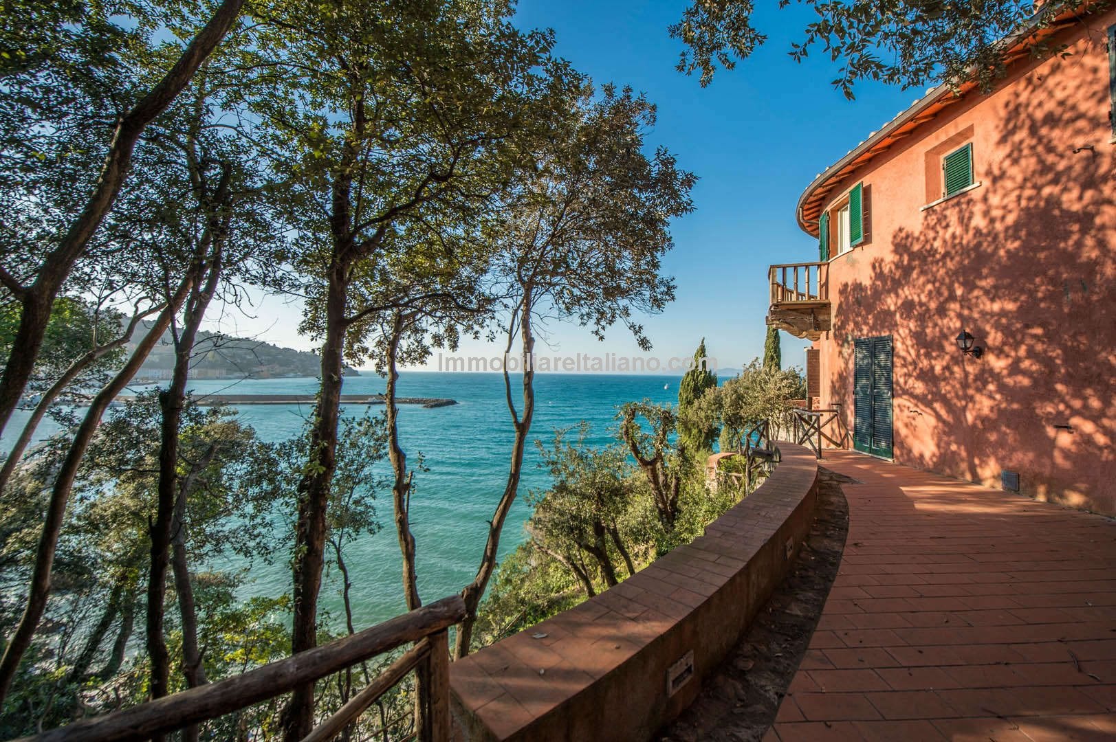 Porto Santo Stefano Villa Private Beach