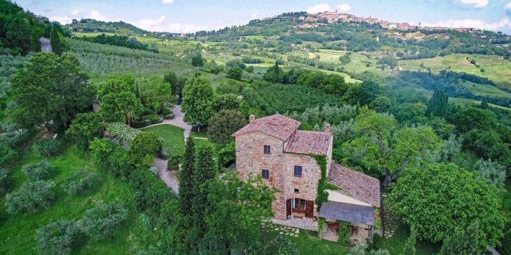 SOLDMontepulciano Tuscany Restored Farmhouse