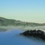 View on Tuscan hunting estate