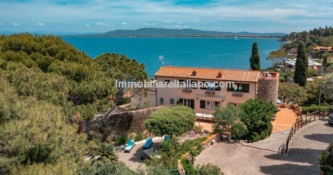 Italian seaside villa