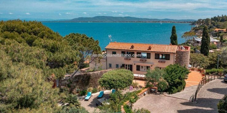 Italian seaside villa