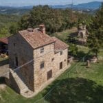 External view of Anghiari caste property for sale