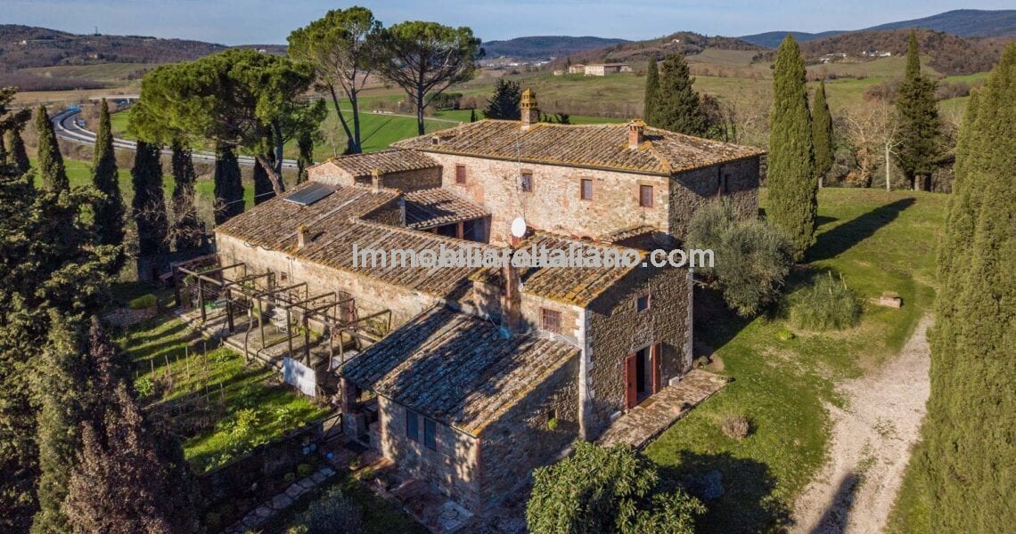 Farmhouse with garden