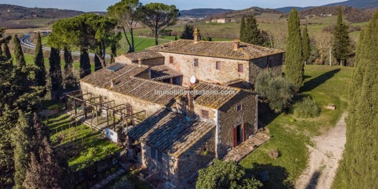 Farmhouse with garden