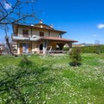 External view of spacious Italian villa for sale