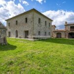 External view of rural hamlet in Umbria