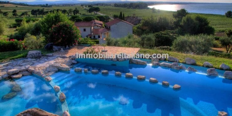 Lake view resort for sale