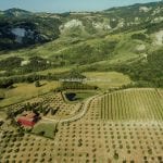 View of farm for sale Cesena Emilia Romagna Italy