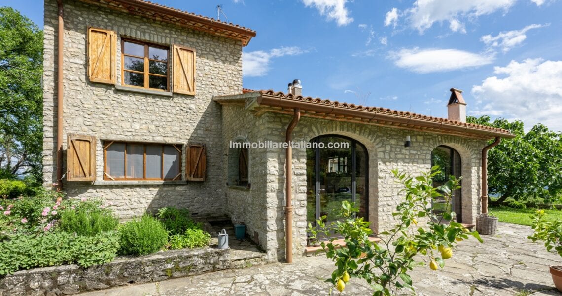 Restored farmhouse home with pool