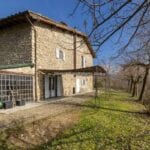 External view farmhouse home Pratovecchio Stia Arezzo Tuscany Italy
