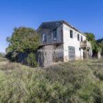Vioew of one of the farmhouses on farm estate for sale Osimo Marche Italy
