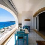Sea view from Castro Marina Puglia Italy seaside villa home