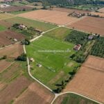 View of sports complex for sale Sansepolcro Tuscany Italy