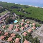 Choice of 3 and 6 bed villas for sale in Calabria, 5 km from Pizzo . Newly built complex 5 mins walk from the beach and sea. Private gardens and shared adult and childrens swimming pools.