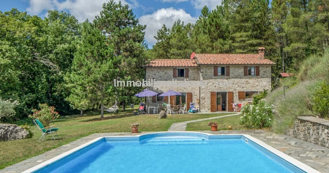 SOLDCaprese Michelangelo villa with pool