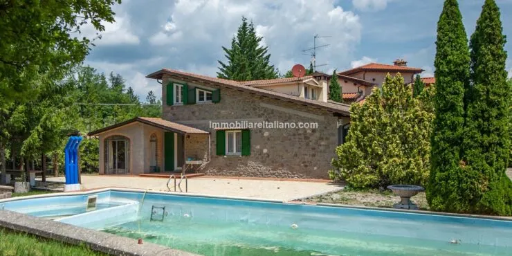 SOLDCaprese Michelangelo Villa Tuscany Real Estate