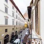 Florence duomo view from luxury apartment.