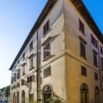 External view of Sansepolcro Tuscany palazzo