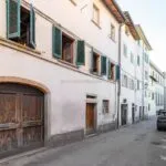 External view of Sansepolcro Tuscany Italy fixer upper townhouse