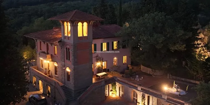 Liberty style Villa Tuscany