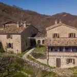 View of farmhouse for sale Sant'Agata Feltria Rimini Emilia-Romagna