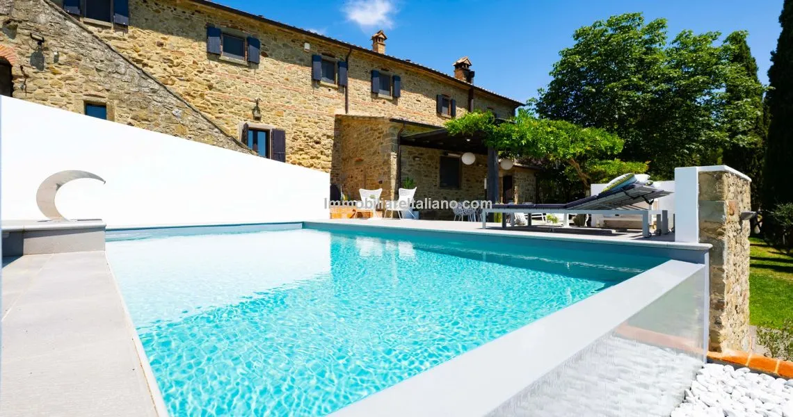 Restored villa with pool Restored villa with pool