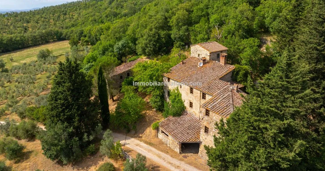 Large 3 Bed Tuscan Farmhouse with Outbuildings and Land