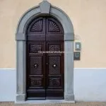 Entrance to 2 bed apartment in Soci Bibbiena Tuscany Italy