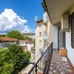 Terrace view from Florence city centre apartment.