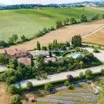 View of Boutique hotel and events venue Perugia Umbria Italy