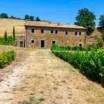 External view of Farmhouse with land for sale Città di Castello Umbria Italy