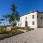 External view of Lake view villa, Lake Trasimeno Lisciano Niccone Umbria Italy