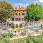 External view of prestige villa, Pisa Tuscany Italy