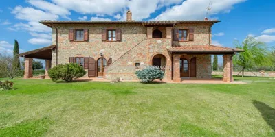 Recently Built House In Tuscany