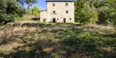 Typical Tuscan Country House With Land