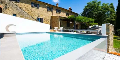 Restored villa with pool