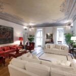 Internal view of Florence Tuscany luxury apartment.