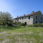 External view of farmhouse renovation project Magione Umbria Italy