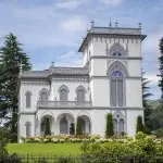 Stylish living is offered in this superb Lake Maggiore view villa for sale, built in the early 1900's in Neo-Gothic and Art Nouveau architectural style. Easy road connections to Milan, Como, Lugano and Turin and Milans Malpensa airport.