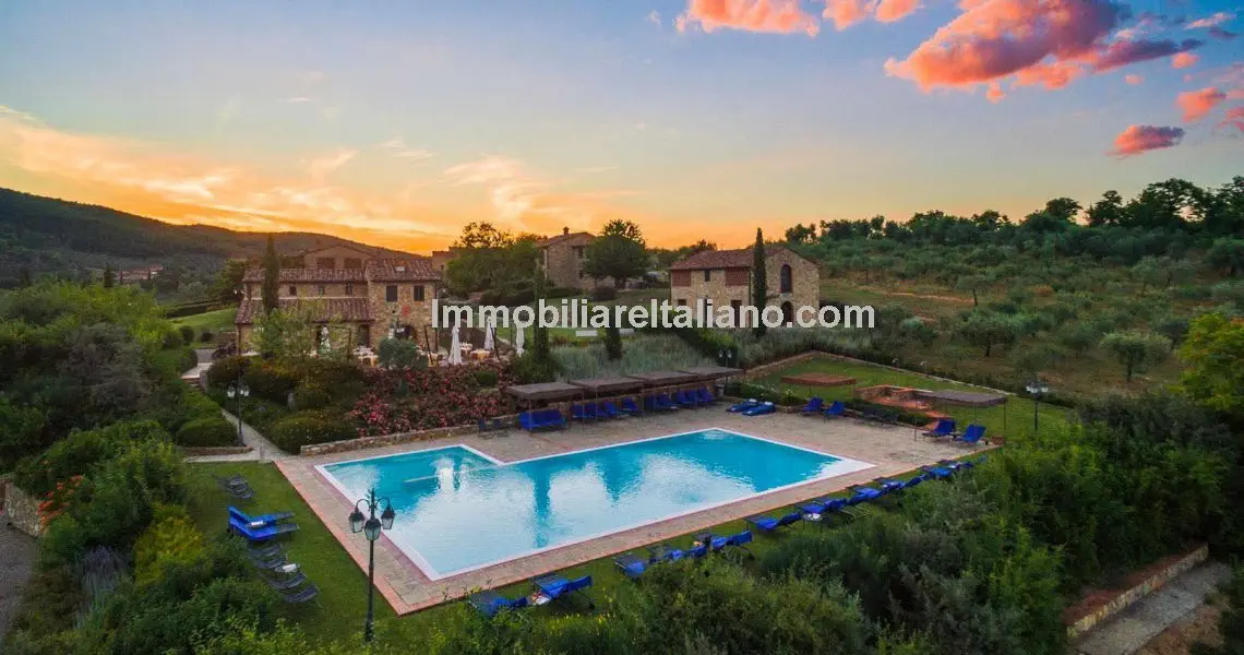 Tuscan Vineyard, Olive Oil and Holiday Complex