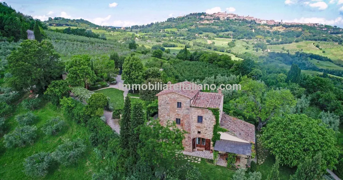 SOLDMontepulciano Tuscany Restored Farmhouse