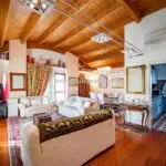 Interior view of Sansepolcro Tuscany apartment