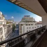 View from Milan apartment balcony