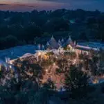 Evening view of lifestyle property in Puglia Italy