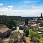 External view of Agriturismo estate in Tuscany Italy for sale