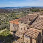 Tuscan home - external view of buildings and land