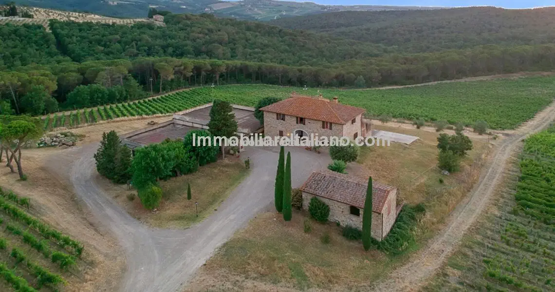 Wine estate property Tuscany