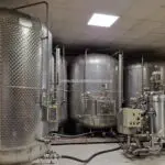 View of working winery on Emilia Romagna Wine Estate